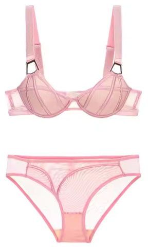 FIFI BLUSH LINGERIE SET