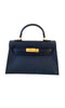 PARIS PETITE BLACK LEATHER HANDBAG
