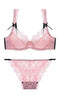 BLUSH BLACK BOW LINGERIE SET